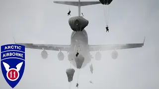 US Army. Paratroopers of the 11th Airborne Division (Arctic Angels) conduct exercises in Alaska.