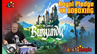 Castles of Burgundy: Special Edition Royal Pledge Unboxing - Stefan Feld, Awaken Realms/Ravensburger