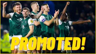 Plymouth Argyle PROMOTED to the Championship 🎉 | HOW THEY DID IT!