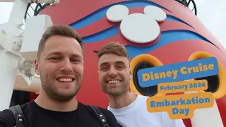 Disney Cruise Line Vlog | Embarkation Day | Disney Dream | February 2024