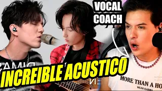 DIMASH & MANSUR QUDAIBERGEN "OMIR" LIVE | Reaccion Vocal Coach | Ema Arias