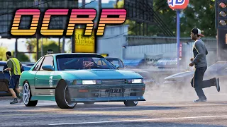 Takeovers and Roll Races in OCRP GTA5 RP