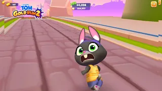Talking Tom Gold Run 2 Becca in Lava World - Chase with Volcano Full Screen Android Pad Gameplay