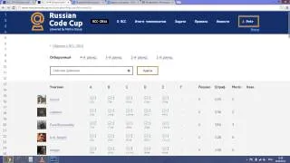 Russian Code Cup 2014 Elimination Round