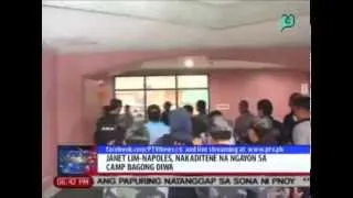 News@6: Janet Lim-Napoles, nakadetine na ngayon sa Camp Bagong Diwa || July 29, 2014