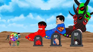 Evolution Of Foot - HULK, SPIDER-MAN, SUPERMAN : Returning from The Dead SECRET - FUNNY MOVIES