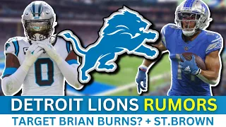 Today’s Lions Rumors: Brain Burns To Lions? Lions Mock Draft Review, Amon-Ra St. Brown Extension?