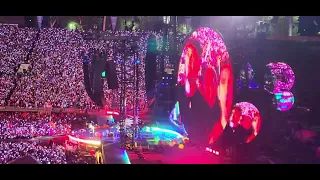 Coldplay - Music of the Spheres at Rose Bowl Pasadena Ca, 10/01/2023