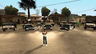 How To Get All Police Vehicles in Gta San Andreas