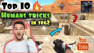 Top 10 Human tricks | Special Forces Group 2 #45 #sfg2 #top10humantricks #Djkurtgaming