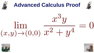 How to Write a Delta Epsilon Proof for the Limit of a Function of Two Variables - Advanced Calculus