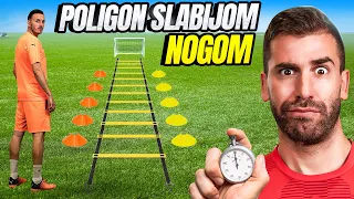 FUDBALSKI POLIGON SLABIJOM NOGOM! *UŽASNO*