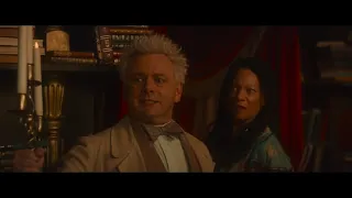 The demons just keep walking into the circle - Good Omens Season 2