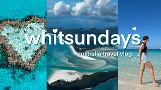 The most GORGEOUS beach in the WORLD | Whitsundays, Australia Travel Vlog