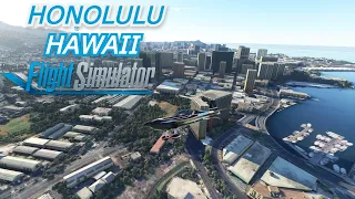 Honolulu, Hawaii - Microsoft Flight Simulator - Xbox Series X - Capitol City