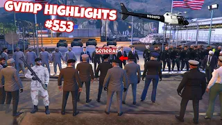 GENERAL VERLÄSST DIE ARMY IN GTA 5 RP?😱🤣| FIB KORRUPT!😱| GVMP HIGHLIGHTS #553