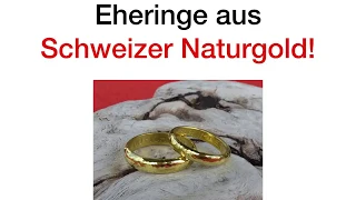 Naturgold - Waschgold - Goldwaschen - Ökogold - Eheringe