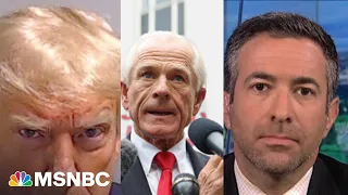 Coup bomb: Ari Melber on why Trump aide Navarro’s conviction scares Trump from D.C. to GA