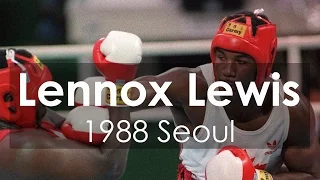 Lennox Lewis vs. Riddick Bowe in Gold-Medal Round at 1988 Seoul Olympic Games