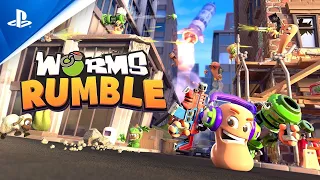 Worms Rumble | Анонсирующий трейлер | PS4