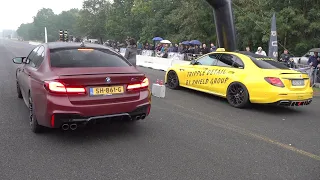 BRABUS 800 E63 S AMG 4Matic+ vs 750HP BMW M5 F90 Competition