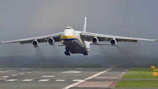 ANTONOV 124 Take Off at  1h8m from East Midlands Airport