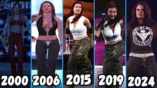 Evolution of Lita Entrance 2000-2024 - WWE Games