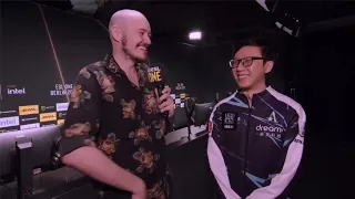 Team Aster coach MAD "2 games, 3 MVPs" interview vs Team Spirit Berlin Major 2023