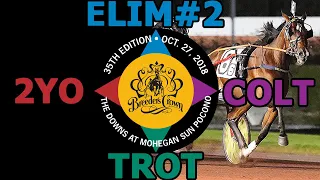 2018 Breeders Crown Elim#2 - Gimpanzee - 2YO Colt Trot