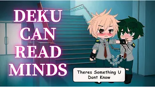 Deku Can Read Everyone's Mind! | Bakudeku (BkDk) | BNHA & MHA | Gacha Club