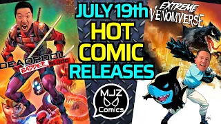 HOT NEW COMIC BOOK RELEASES for 7/19/23 | INVESTMENT BACK ISSUE KEYS