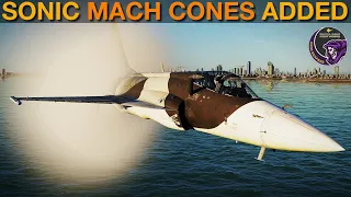 NEWS: "Mach Cone" Effect Added To DCS WORLD | April 2021