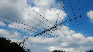 LZA 10-5,  10 elements 5 bands beam antenne installation @ Pi4DHG -VRZA haaglanden - Rijswijk