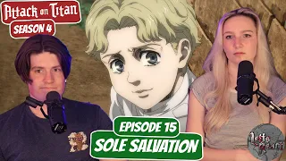 Zeke’s Childhood Revealed! | Attack on Titan Season 4 Full Blind Reaction | Ep 15, “Sole Salvation”