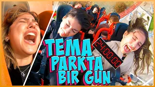 TEMA PARKTA BİR GÜN GEÇİRDİK ! *YAĞMUR BAYILDI - AĞLADIM !