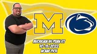 Michigan vs Penn State 10/15/22 Free College Football Picks and Predictions Week 7