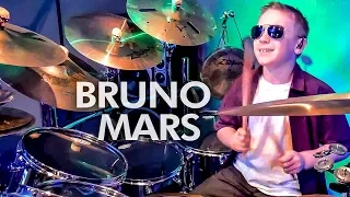 UPTOWN FUNK (9 year old Drummer) Drum Cover