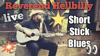 Reverend Hellbilly live ,Short Stick Blues,Rockabilly outlaw country lapcaster,