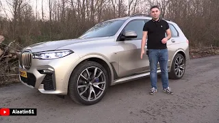 BMW'nin en Büyük 7 kişilik SUV'u 4 Turbolu BMW X7 M50d