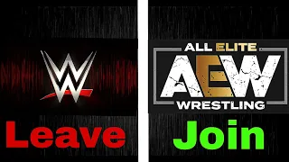 25 WWE Wrestlers Who Join AEW !!