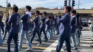 FrHS performs at Elk Grove Veteran’s Day Parade Nov.11, 2022