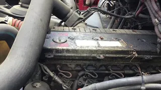 Video of Good Running Mercedes OM 906 LA Engine
