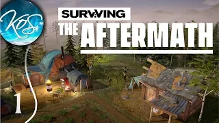 Surviving the Aftermath Ep 1: SURVIVING EARTH'S APOCALYPSE -  (Post-Apocalyptic Colony Builder)