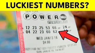 These LUCKY Numbers WIN The LOTTERY The Most!