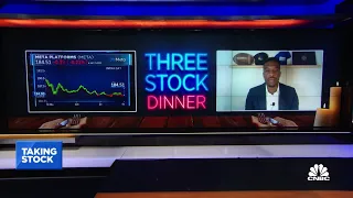 Three-Stock Dinner: META, AMZN & CRWD