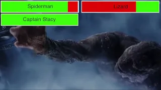 Spider-Man vs. Lizard (Final Fight) with healthbars (Edited By @GabrielDietrichson)