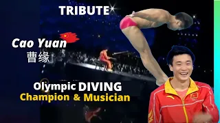 Cao Yuan 曹缘 - Mens 3 meter diving China Olympic Champion & Musician