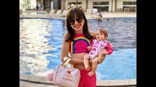 ROTINA DE FÉRIAS COM MINHA BEBÊ REBORN NINA NO HOTEL