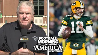 Rodgers in a more placid state of mind for Packers | Peter King Training Camp Tour 2022 | NFL on NBC