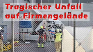 Tragischer Unfall auf Firmengelände in Hockenheim Talhaus: Fahrer stirbt nach Betonplatten-Unfall